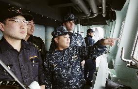 Japan-U.S. joint naval drill