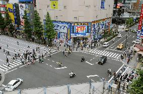 Reopening of Akihabara pedestrian zone