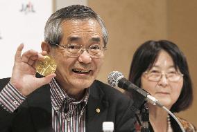 Nobel laureate Negishi returns to Japan