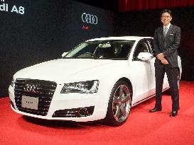New Audi A8 luxury sedan