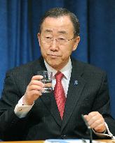 U.N. chief concerned about Korean Peninsula issues