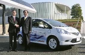 Honda tests practicality of EVs, plug-in-hybrid