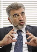 Turkish energy minister Yildiz in interview