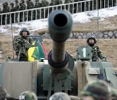 S. Korea conducts firing drills