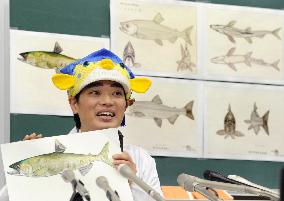 Sakana-kun glad as emperor lauds fish's rediscovery