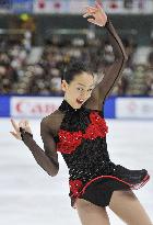 Asada springs into lead in short program