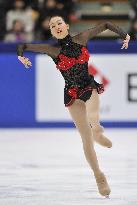 Asada springs into lead in short program