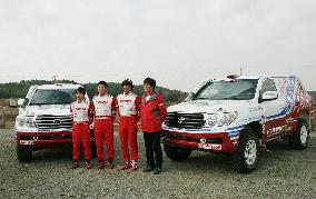 Biofuel vehicles for Dakar Rally