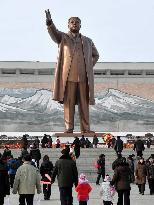 Pyongyang on New Year's Day