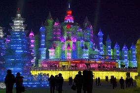 Ice and snow festival opens in China's Harbin