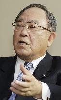 Canon chairman Mitarai in interview