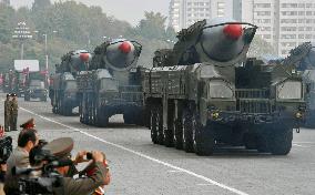 N. Korean IRBMs at 2010 military parade