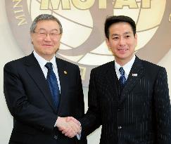 Kim, Maehara eye inter-Korean talks
