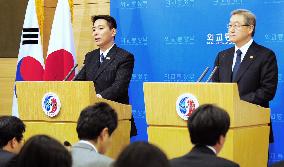 Kim, Maehara eye inter-Korean talks