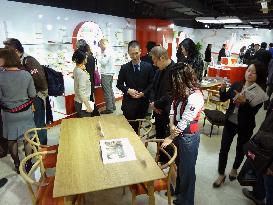 Exhibition of Japanese products in Shanghai