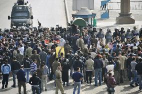 Protesters in Egypt