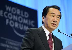 Kan at Davos forum