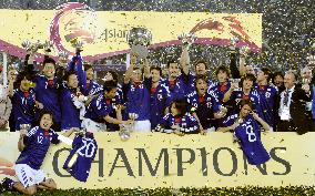 Japan win Asian Cup soccer