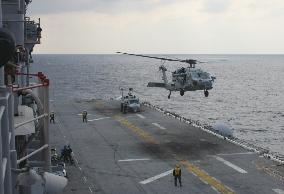 U.S. warship off Okinawa