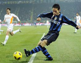 Inter Milan's Nagatomo debuts