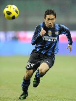 Inter Milan's Nagatomo debuts