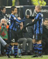 Inter Milan's Nagatomo makes debut