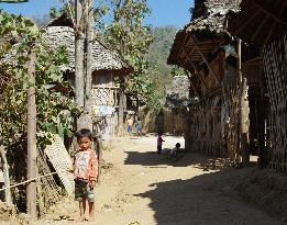 Myanmar refugee camp in Thailand
