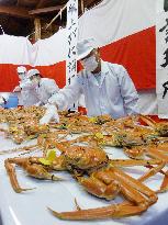 Crabs for imperial family