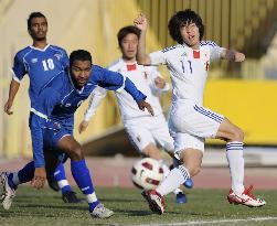 Japan's U-22s vs. Kuwait in friendly