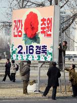 N. Korea prepares for leader Kim's 69th birthday