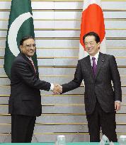 Kan meets with Pakistan Pres. Zardari