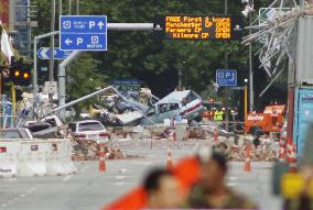 Quake damage in New Zealand