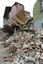 Quake damage in New Zealand