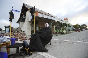 Aftermath of N.Z. earthquake