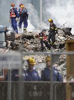 Search and rescue work in quake-hit N.Z.