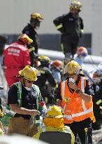 Search and rescue efforts in quake-hit N.Z.