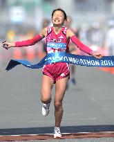 Higuchi 2nd in women's race at Tokyo Marathon