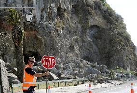 Aftermath of N.Z. earhtquake