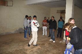Dungeon at military facility in Libya