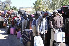 Fleeing from Libya