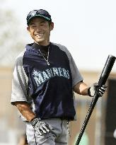 Ichiro at spring training