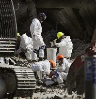 Rubble removal in Christchurch