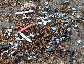 Tsunami damage in Japan