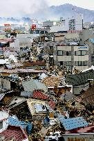 Megaquake aftermath in Japan