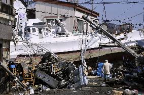 Megaquake aftermath in Japan