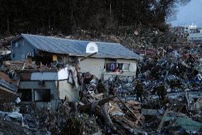 Megaquake aftermath in Japan