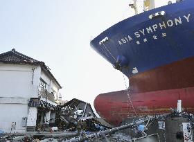 Megaquake aftermath in Japan