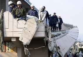 Megaquake aftermath in Japan