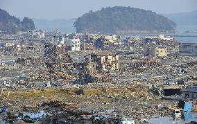 Megaquake aftermath in Japan