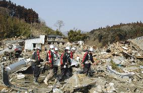 Megaquake aftermath in Japan